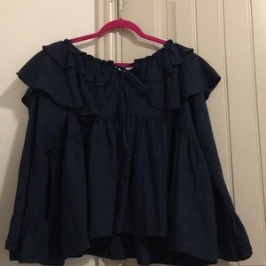 Korean Ruffle Top